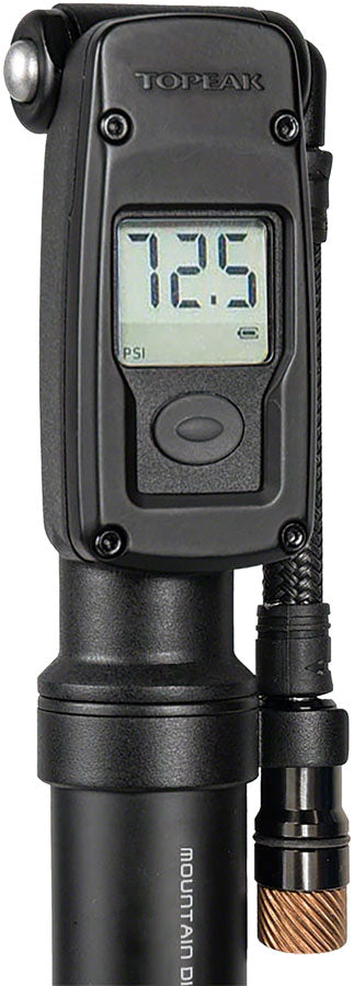 Topeak Mountain Digital Shock/Tire Mini Pump - 2Stage 300psi Black-Goodwynn&#39;sGoodwynn&#39;s