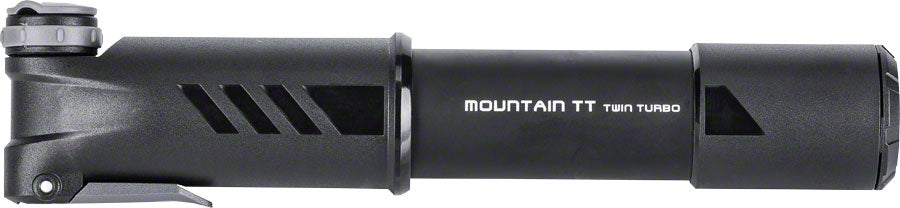 Topeak Mountain TT Twin Turbo Mini Pump - 120psi Black-Goodwynn&#39;sGoodwynn&#39;s