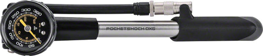 Topeak Pocketshock DXG Pump: Black/Silver-Goodwynn's