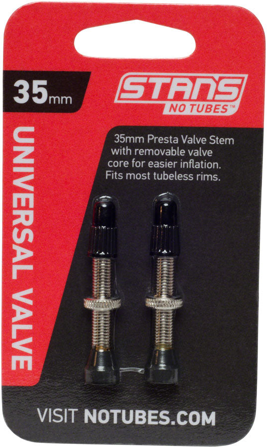 Stans NoTubes Brass Valve Stems - 35mm Pair