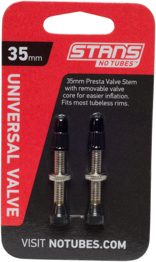 Stans NoTubes Brass Valve Stems - 35mm Pair-Goodwynn's