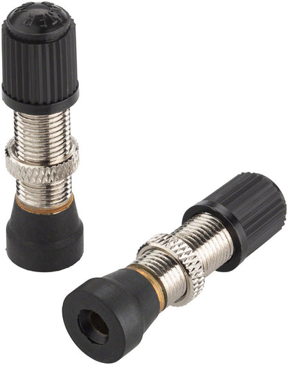 Stans NoTubes Brass Valve Stems - 32mm Universal Schrader Pair