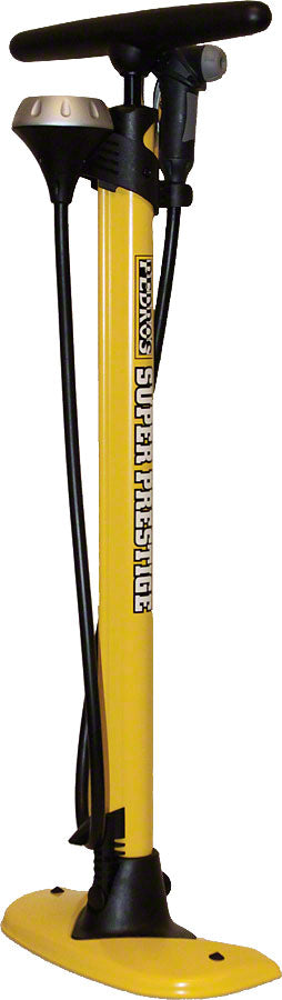 Pedros Floor Pump Super Prestige Professional Yellow-Goodwynn&#39;sGoodwynn&#39;s