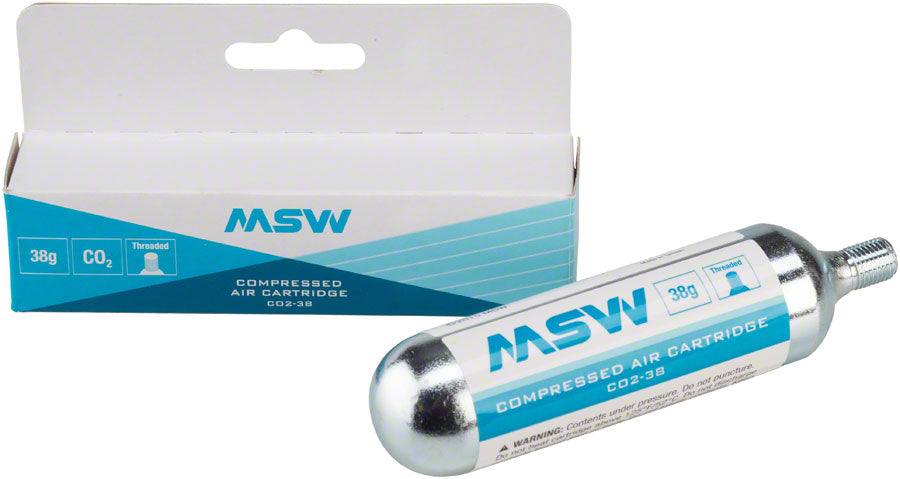 MSW CO2-38 CO2 Cartridge: 38g Each-Goodwynn&#39;sGoodwynn&#39;s