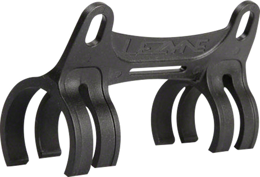 Lezyne Composite Matrix Bracket Mount Velcro Straps All HV Pumps BLK