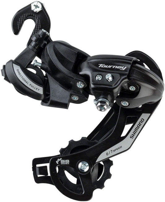 Shimano Tourney RD-TY500-SGS Rear Derailleur - 67 Speed Long Cage BLK BMX/Track Frame Hanger-Goodwynn's