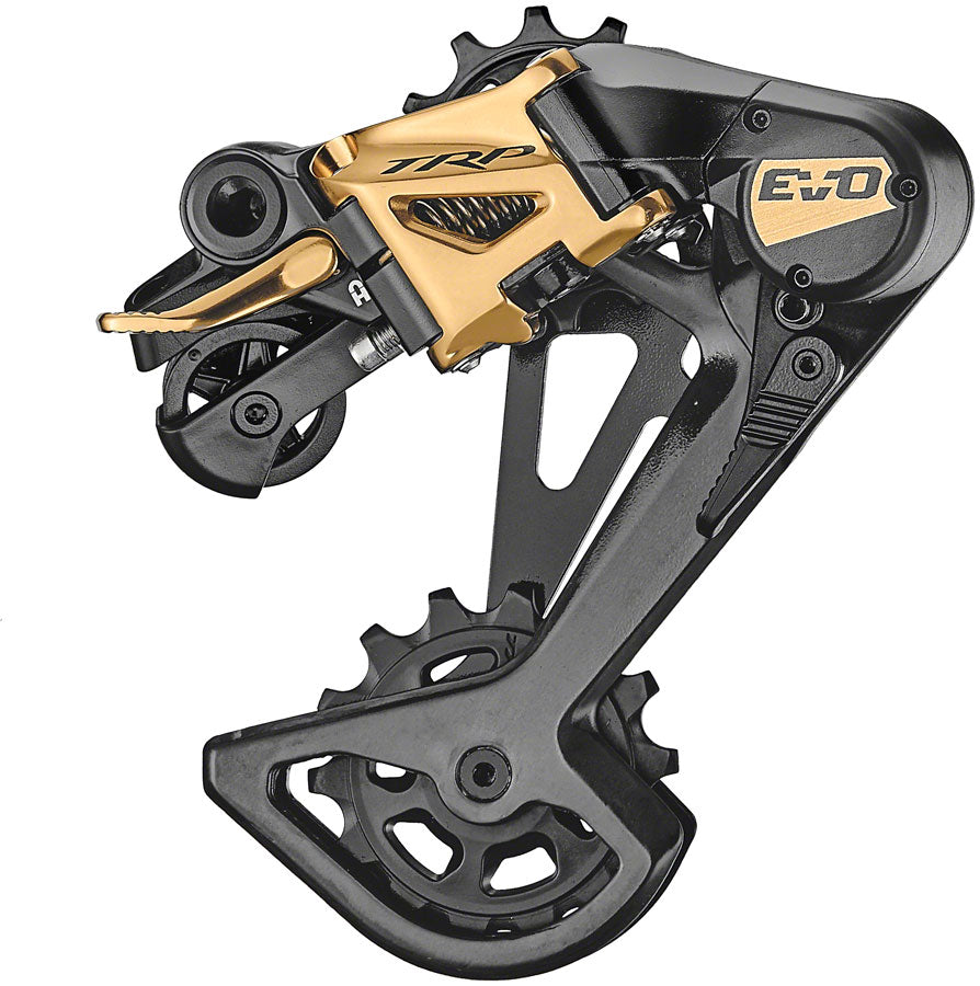 TRP RD-M9050-L EVO12 Rear Derailleur - 12-Speed Long Cage 52t Max Clutched Carbon Outer Cage BLK/Gold-Goodwynn&#39;sGoodwynn&#39;s