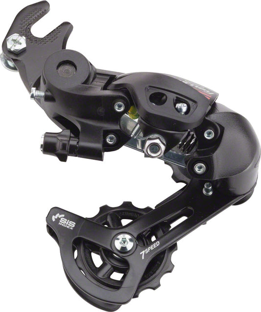 Shimano Tourney RD-A070 Rear Derailleur - 7 Speed Short Cage BLK Dropout Claw Hanger-Goodwynn's