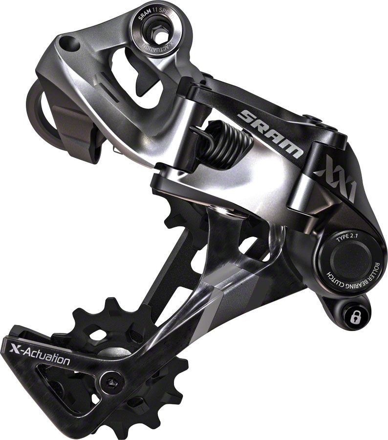 SRAM XX1 Rear Derailleur - 11 Speed Medium Cage Black