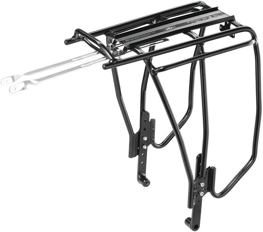 Topeak Uni Super Tourist Fat Disc Rear Rack - Fits 24-26" Fat Tires  MTX 2.0 BLK-Goodwynn's