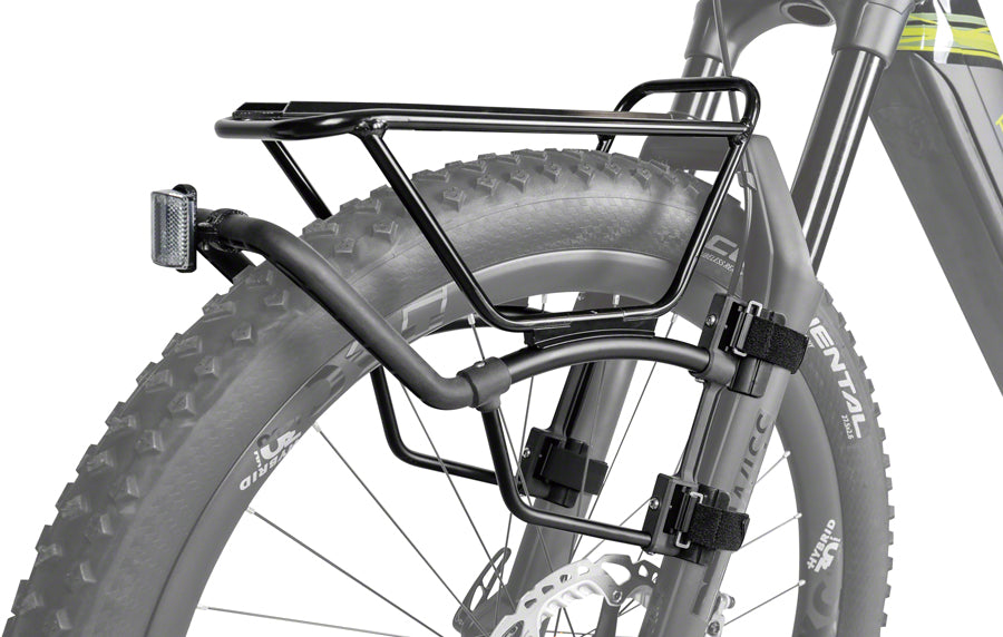 Topeak TetraRack M1 Front Rack for MTB - Fork Blade Strap Mount Black-Goodwynn&#39;sGoodwynn&#39;s