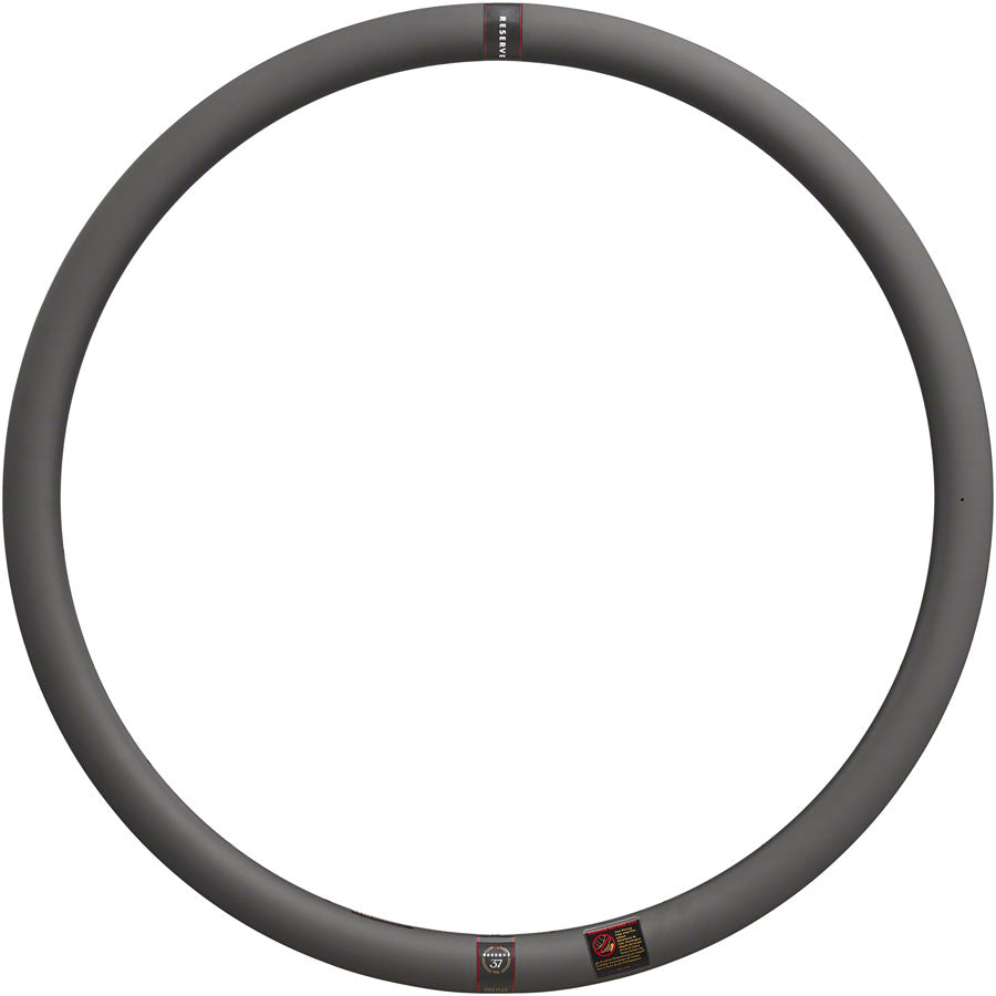 Reserve Wheels Reserve 37 Rim - 700c Disc Carbon 24H