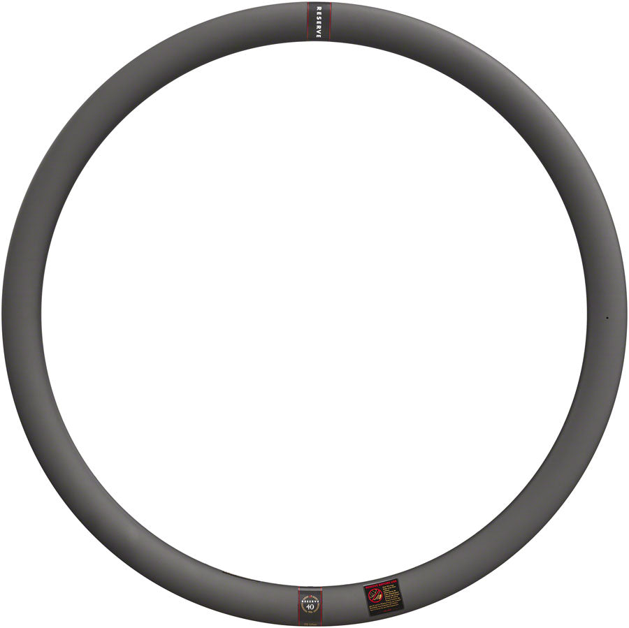 Reserve Wheels Reserve 40 Rim - 700c Disc Carbon 24H