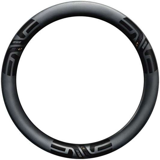 ENVE Composites SES 6.7 Front Rim - 700 Disc 24H Black-Goodwynn's