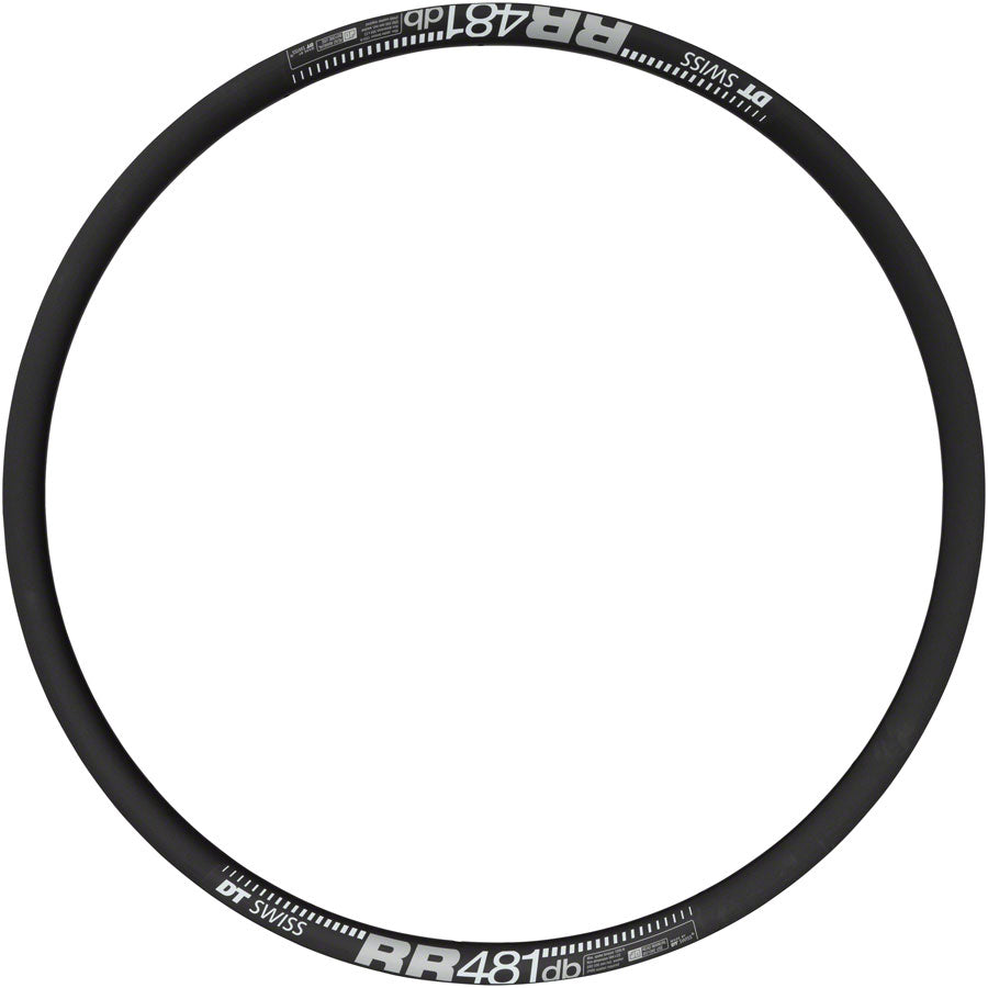 DT Swiss RR 481 Rim - 700 Disc Black 24H-Goodwynn&#39;sGoodwynn&#39;s