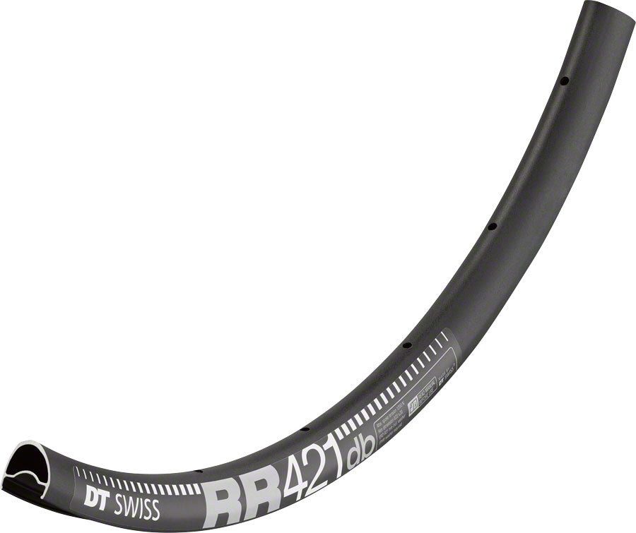 DT Swiss RR 421 Rim - 700 Disc Black 28H Asymmetric