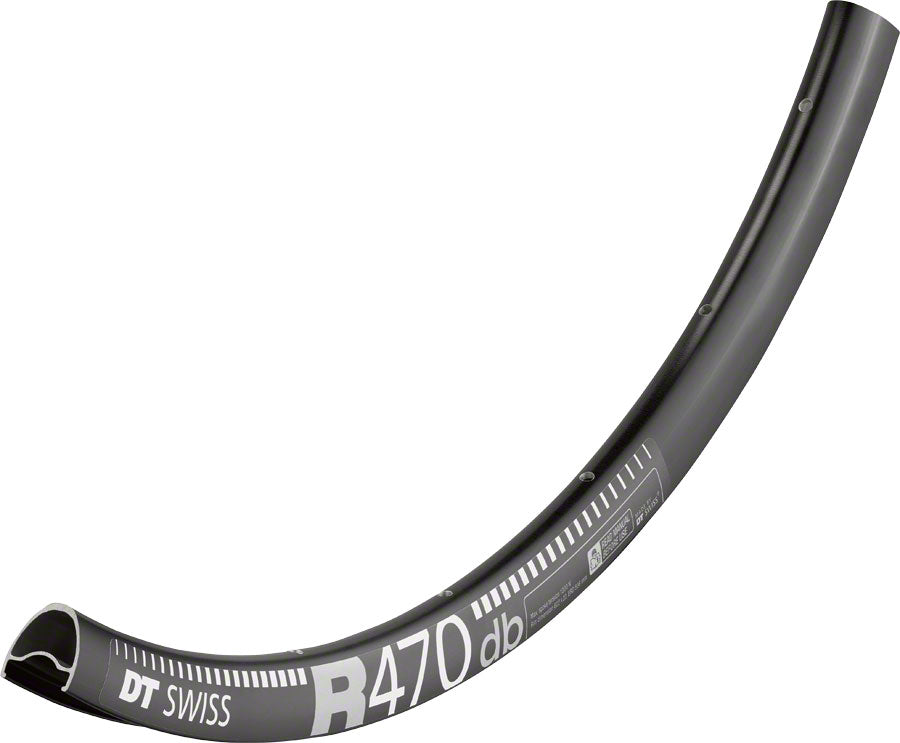 DT Swiss R 470 Rim - 700 Disc Black 24H-Goodwynn&#39;sGoodwynn&#39;s