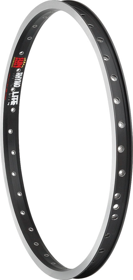 Sun Ringle Rhyno Lite Rim - 20" Black/Silver 36H Clincher Schraeder-Goodwynn&#39;sGoodwynn&#39;s