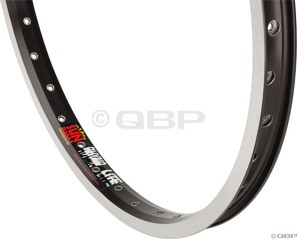 Sun Ringle Rhyno Lite Rim - 20" Black/Silver 36H Clincher Schraeder-Goodwynn&#39;sGoodwynn&#39;s