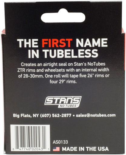 Stans NoTubes Rim Tape: 30mm x 10 yard roll