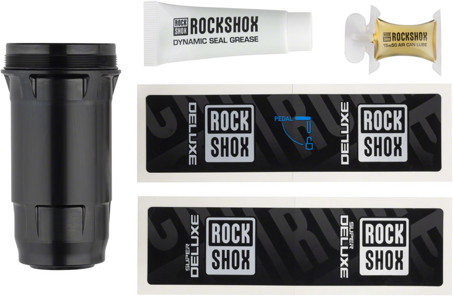 RockShox Rear Shock Air Can Assembly - Linear 47.5-55mm Super Deluxe C1/Deluxe C1 2022+-Goodwynn&#39;sGoodwynn&#39;s