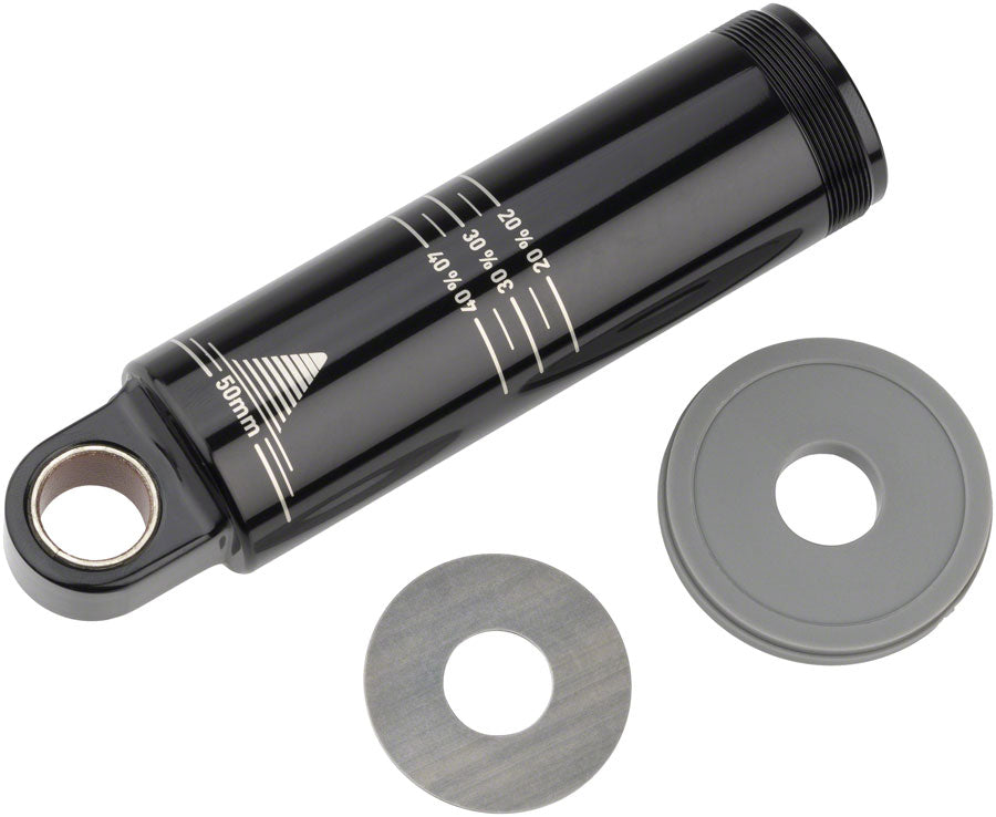 RockShox Rear Shock Damper Body - Standard Eyelet 50mm w/ Hydraulic Bottom Out 5mm Travel Spacer Super Deluxe C1+ 2023+