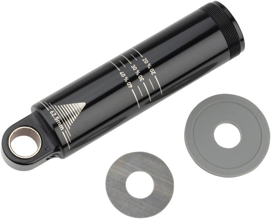 RockShox Rear Shock Damper Body - Standard Eyelet 62.5mm w/ Hydraulic Bottom Out 2.5mm Travel Spacer Super Deluxe C1+ 2023+-Goodwynn's