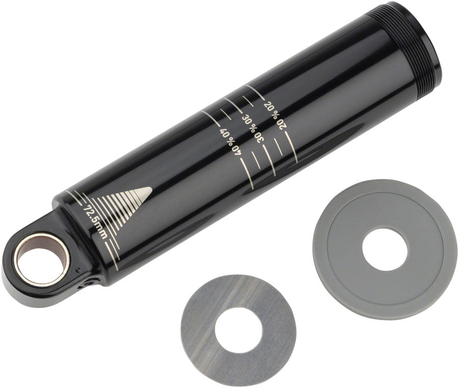 RockShox Rear Shock Damper Body - Standard Eyelet 72.5mm w/ Hydraulic Bottom Out 2.5mm Travel Spacer Super Deluxe C1+ 2023+-Goodwynn&#39;sGoodwynn&#39;s