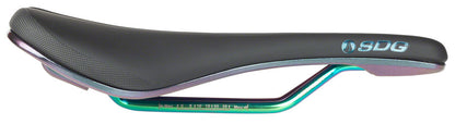 SDG Bel-Air V3 Saddle Lux Rails Fuel LE Oil Slick