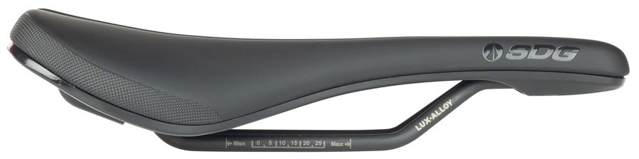 SDG Bel-Air V3 Saddle Lux-Alloy Rails Black