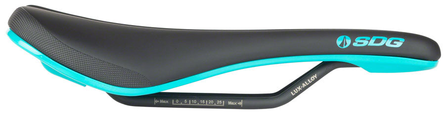 SDG Bel-Air V3 Saddle Lux-Alloy Rails Turquoise-Goodwynn&#39;sGoodwynn&#39;s