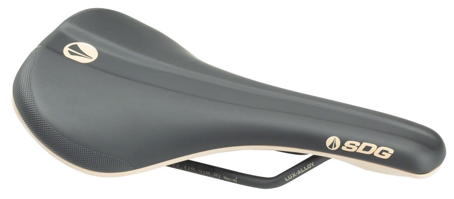 SDG Components Bel-Air V3 Lux-Alloy Saddle 260 x 140mm Unisex 236g Black/Tan-Goodwynn&#39;sGoodwynn&#39;s