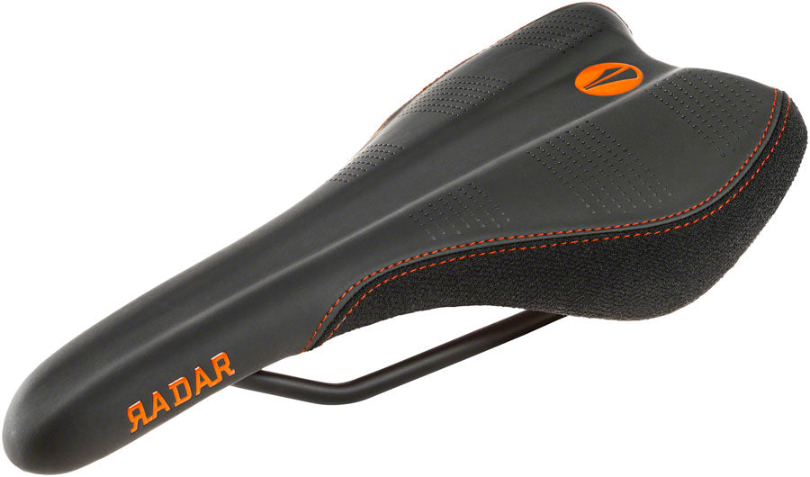 SDG Radar Saddle - Titanium Alloy Black/Orange