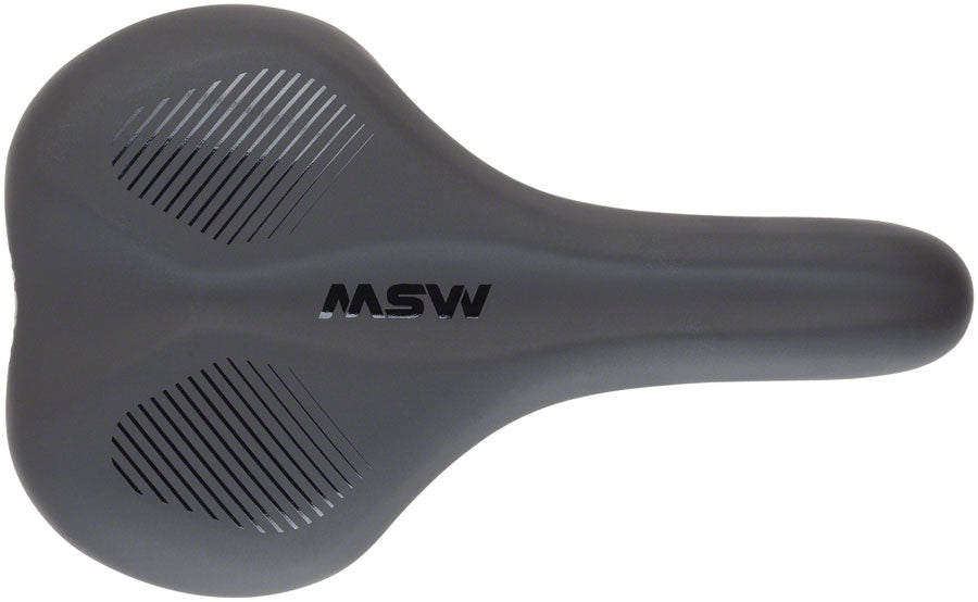 MSW SDL-173 Spin Fitness Saddle - Steel Black-Goodwynn&#39;sGoodwynn&#39;s