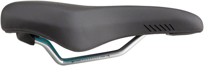 MSW SDL-192 Spin Fitness Saddle - Steel Black