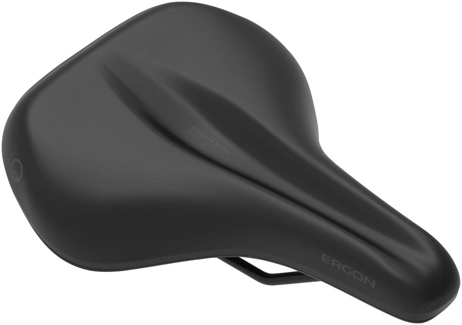 Ergon SC Core Prime Saddle - Black/Gray Mens Medium/Large-Goodwynn&#39;sGoodwynn&#39;s