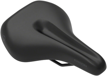 Ergon SC Core Prime Saddle - Black/Gray Womens Small/Medium