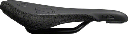 SDG Fly Jr Saddle Steel Rails -Blk/Blk