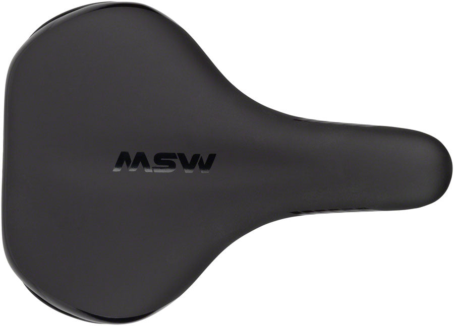 MSW SDL-192 Relax Recreation Saddle - Steel Black