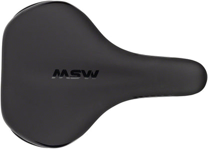 MSW SDL-192 Relax Recreation Saddle - Steel Black