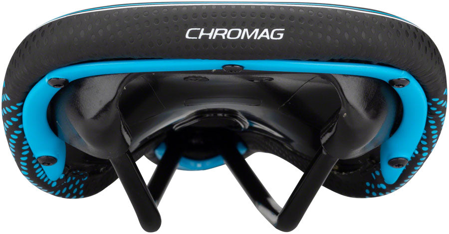 Chromag Trailmaster DT Saddle 280 x 135mm 305g Black/Blue-Goodwynn&#39;sGoodwynn&#39;s