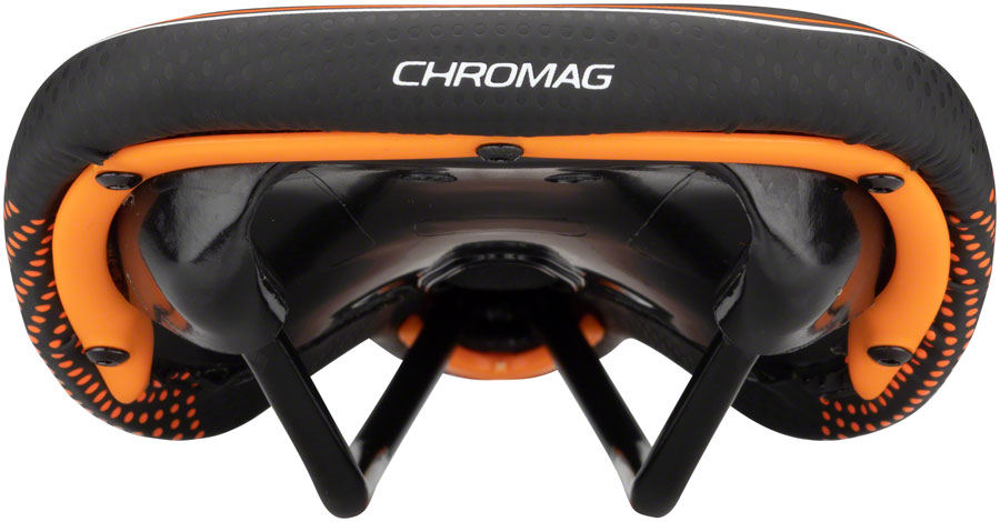 Chromag Trailmaster DT Saddle 280 x 135mm 305g Black/Orange-Goodwynn&#39;sGoodwynn&#39;s