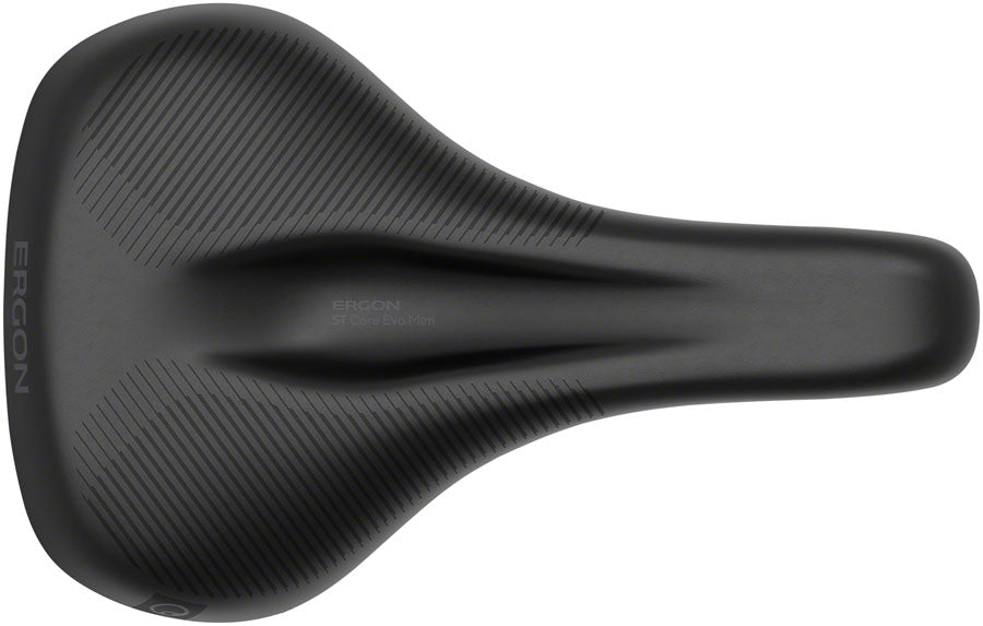 Ergon ST Core Evo Mens Saddle - SM/MD Black/Gray-Goodwynn&#39;sGoodwynn&#39;s