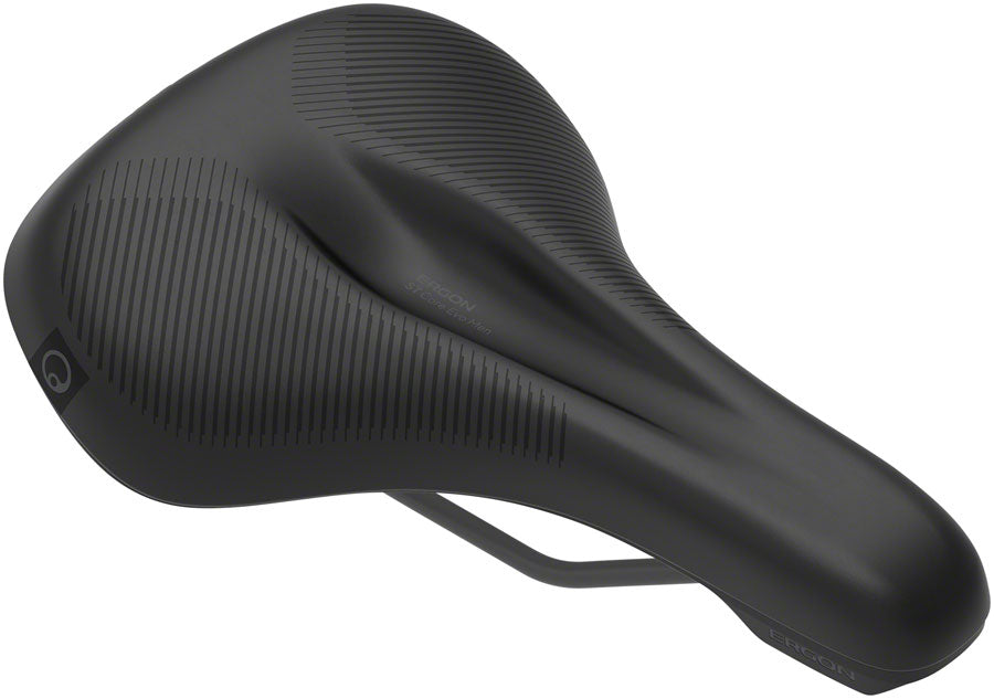 Ergon ST Core Evo Mens Saddle - SM/MD Black/Gray