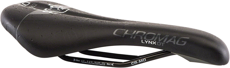 Chromag Lynx DT Saddle 280 x 135mm Unisex 292g Black/Grey-Goodwynn&#39;sGoodwynn&#39;s