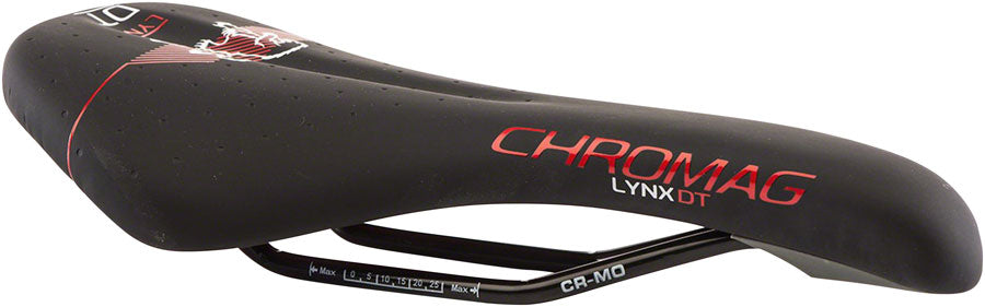 Chromag Lynx DT Saddle 280 x 135mm Unisex 292g Black/Red