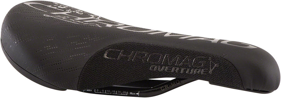 Chromag Overture Saddle CrMo Rails - Black-Goodwynn&#39;sGoodwynn&#39;s