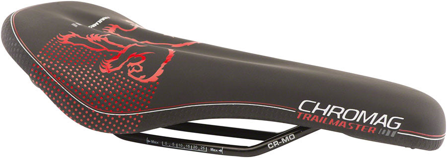 Chromag Trailmaster DT Saddle 280 x 135mm 305g Black/Red