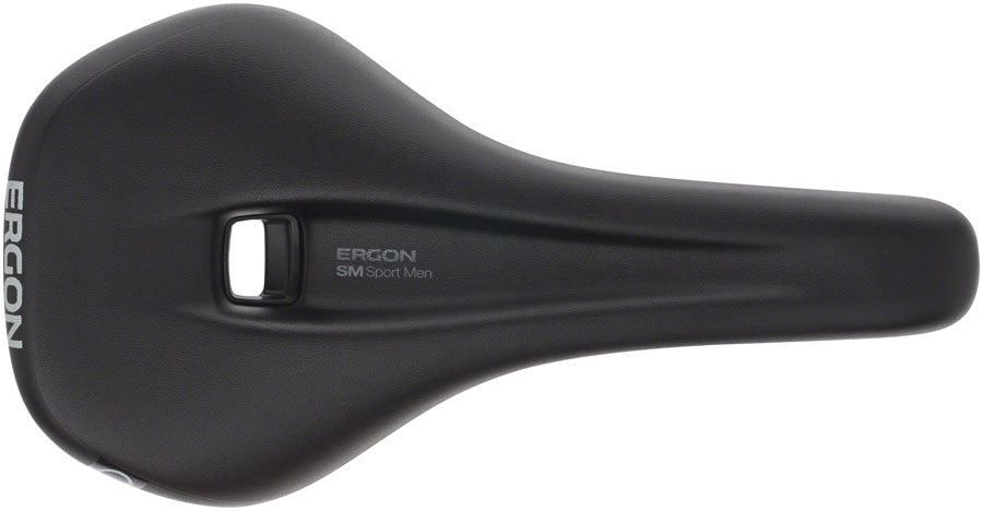 Ergon SM Sport Saddle - Chromoly Black Mens Medium/Large