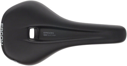 Ergon SM Sport Saddle - Chromoly Black Mens Medium/Large